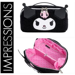 Impressions X Kuromi Vanity Unfold Travel Cosmetic Bag